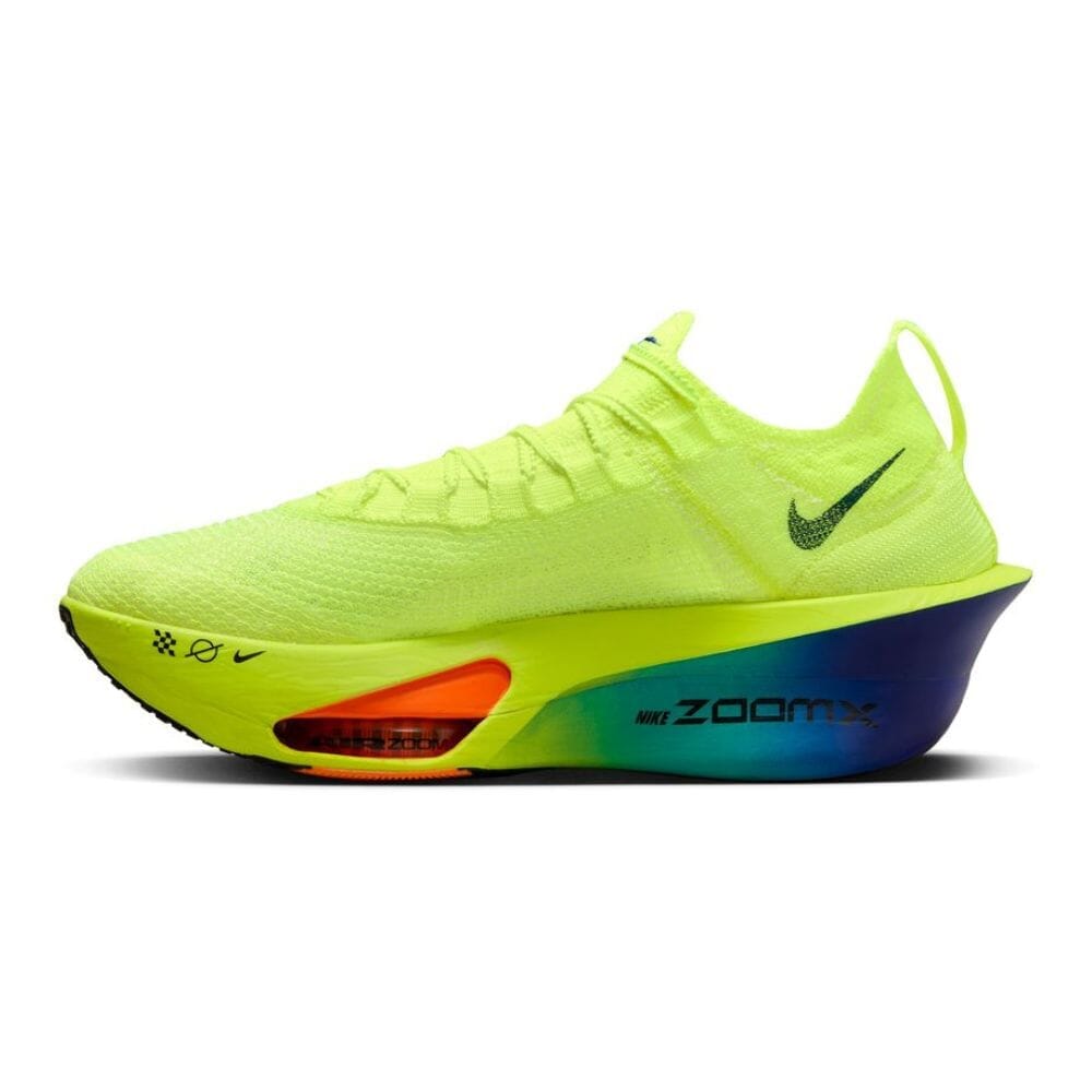 Nike Men's Alphafly 3 Volt - BlackToe Running#colour_fast-pack-volt-concord-dusty-cactus-total-orange