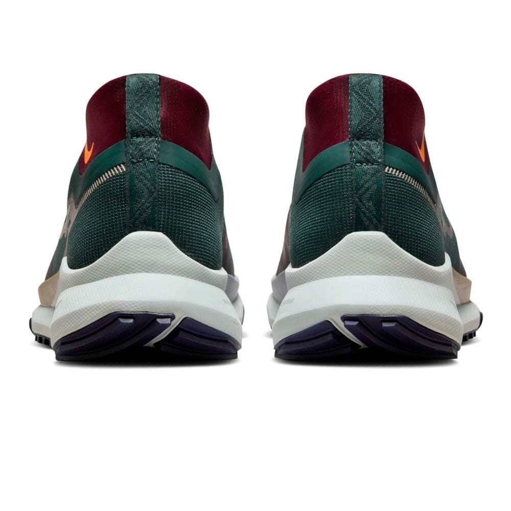 Nike Men's React Pegasus Trail 4 GORE-TEX Men's Shoes - BlackToe Running#colour_deep-jungle-khaki-night-maroon