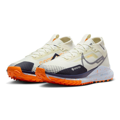Nike Men's React Pegasus Trail 4 GORE-TEX Men's Shoes - BlackToe Running#colour_sea-glass-purple-ink-total-orange