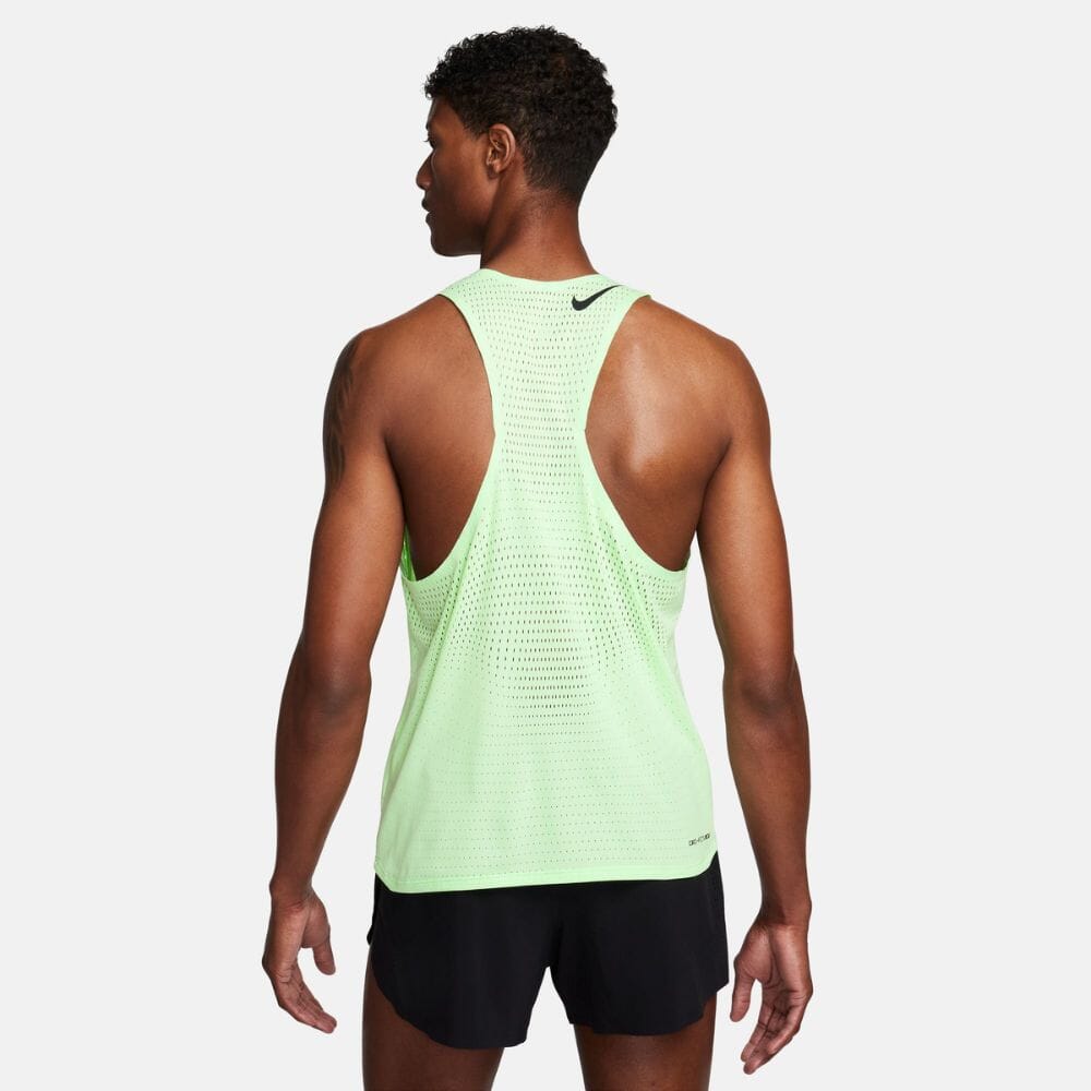 Nike Men's AeroSwift Dri-FIT ADV Running Singlet- BlackToe Running - 