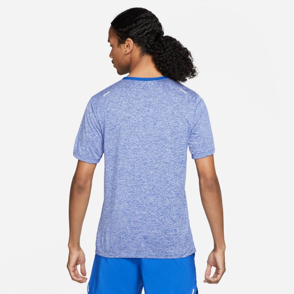 Nike Rise 365 Men's Dri-FIT Short-Sleeve Running Top Men's Top - BlackToe Running#colour_game-royal-heather