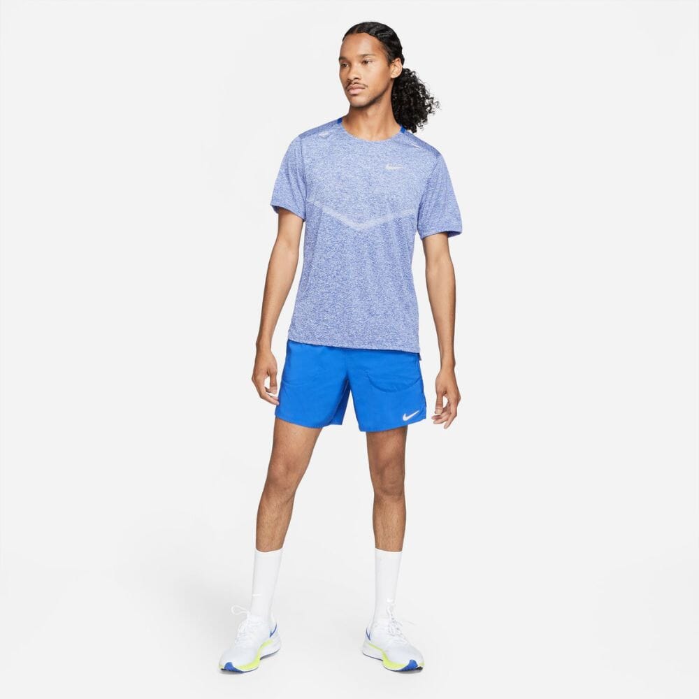Nike Rise 365 Men's Dri-FIT Short-Sleeve Running Top Men's Top - BlackToe Running
