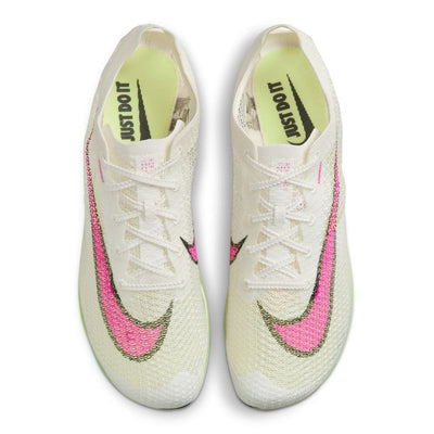 Nike Unisex Air Zoom Victory - BlackToe Running#colour_sail-light-lemon-twist-guava-ice-fierce-pink