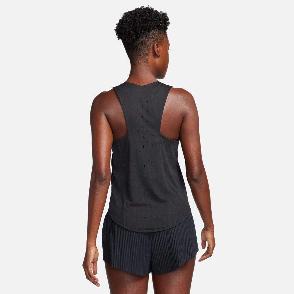 Nike Women's AeroSwift Dri-FIT ADV Running Singlet - BlackToe Running