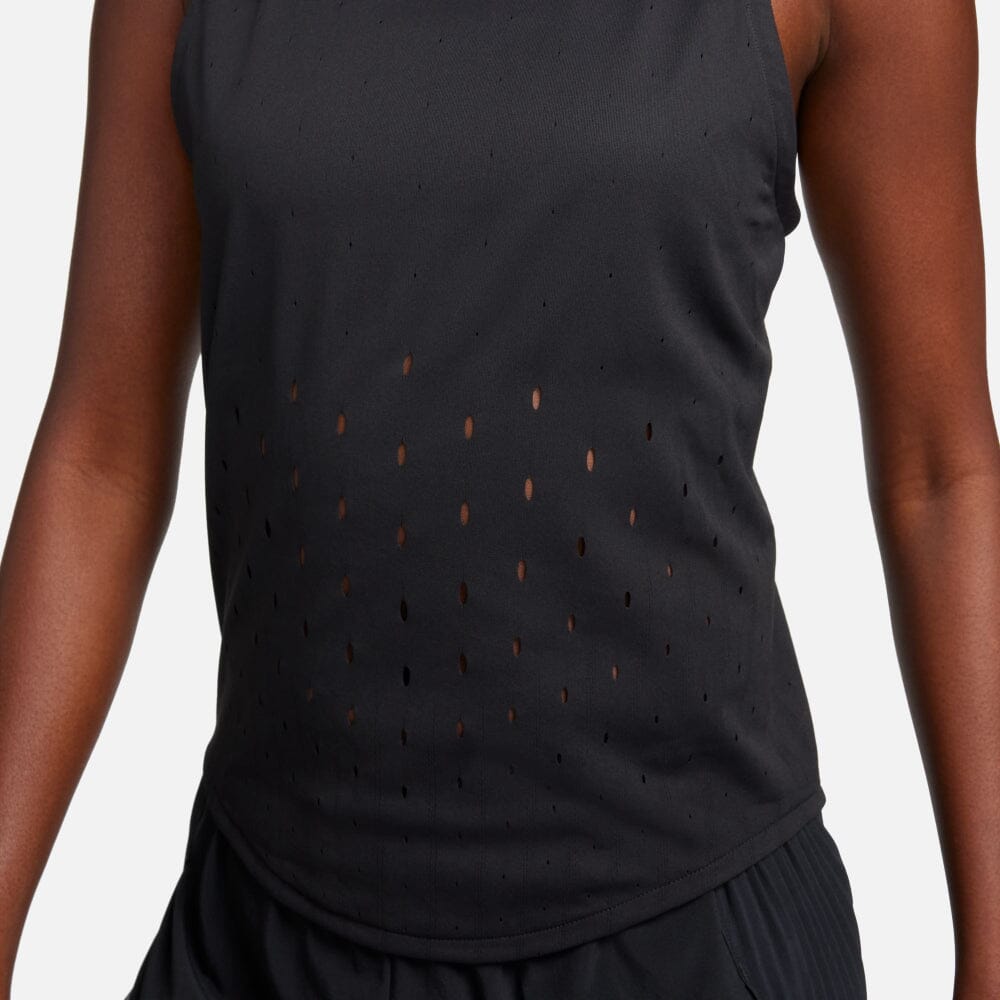Nike Women's AeroSwift Dri-FIT ADV Running Singlet - BlackToe Running