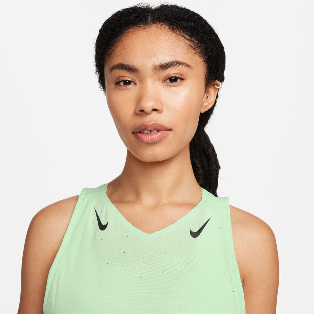 Nike Women's AeroSwift Dri-FIT ADV Running Singlet - BlackToe Running
