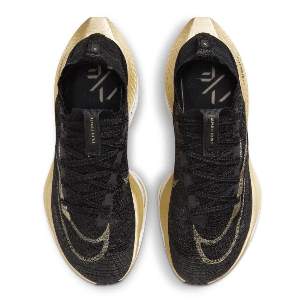 Nike Women's Air Zoom Alphafly Next% 2 Women's Shoes - BlackToe Running#colour_black-metallic-gold