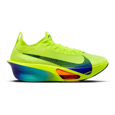 Nike Women's Alphafly 3 Volt - BlackToe Running#colour_volt-concord-dusty-cactus-total-orange