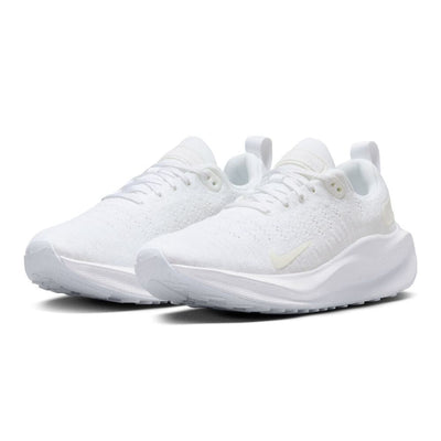 Nike Women's ReactX Infinity Run Flyknit 4 - BlackToe Running#colour_white-white