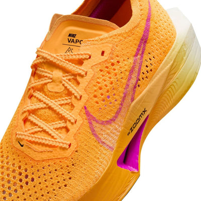 Nike Women's ZoomX Vaporfly Next% 3 - BlackToe Running#colour_laser-orange-hyper-violet-citron-pulse