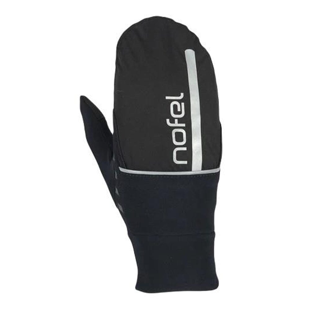 Nofel Basic Mitten - BlackToe Running#colour_black-words