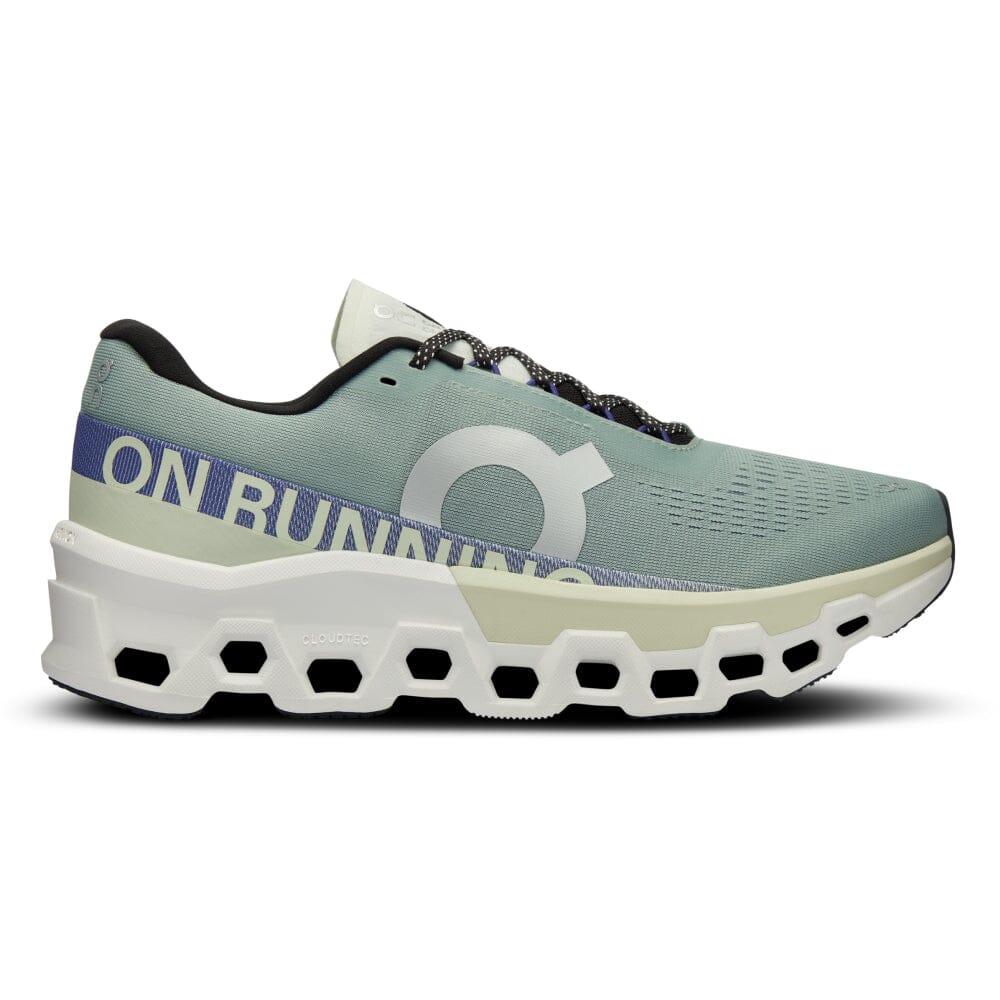 On Running Men's Cloudmonster 2 - BlackToe Running#colour_mineral-aloe