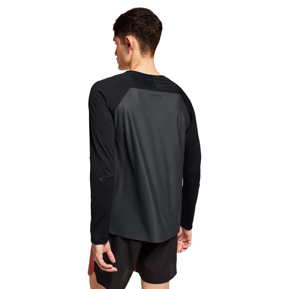 On Running Men's Performance Long-T - BlackToe Running#colour_black-eclipse