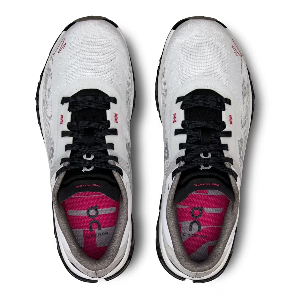 On Running Women's Cloudflow 4 Distance - BlackToe Running#colour_white-black