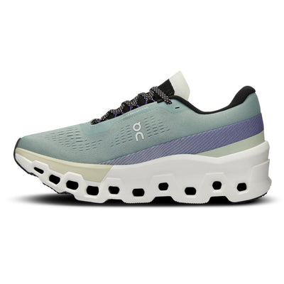 On Running Women's Cloudmonster 2 - BlackToe Running#colour_mineral-aloe