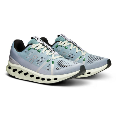 On Running Women's Cloudsurfer Women's Shoes - BlackToe Running#colour_mineral-aloe