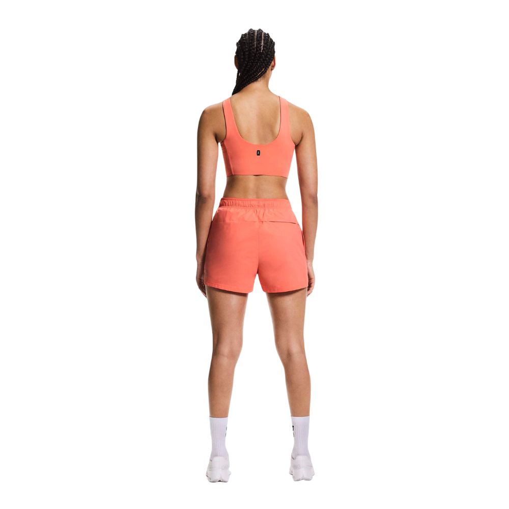 On Women's Core 2-In-1 Crop - BlackToe Running#colour_reef