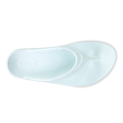 Oofos Women's OOlala Sandal - BlackToe Running#colour_ice