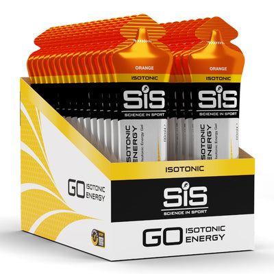 SiS Go Isotonic Energy Gel Box of 30 - BlackToe Running#flavour_orange