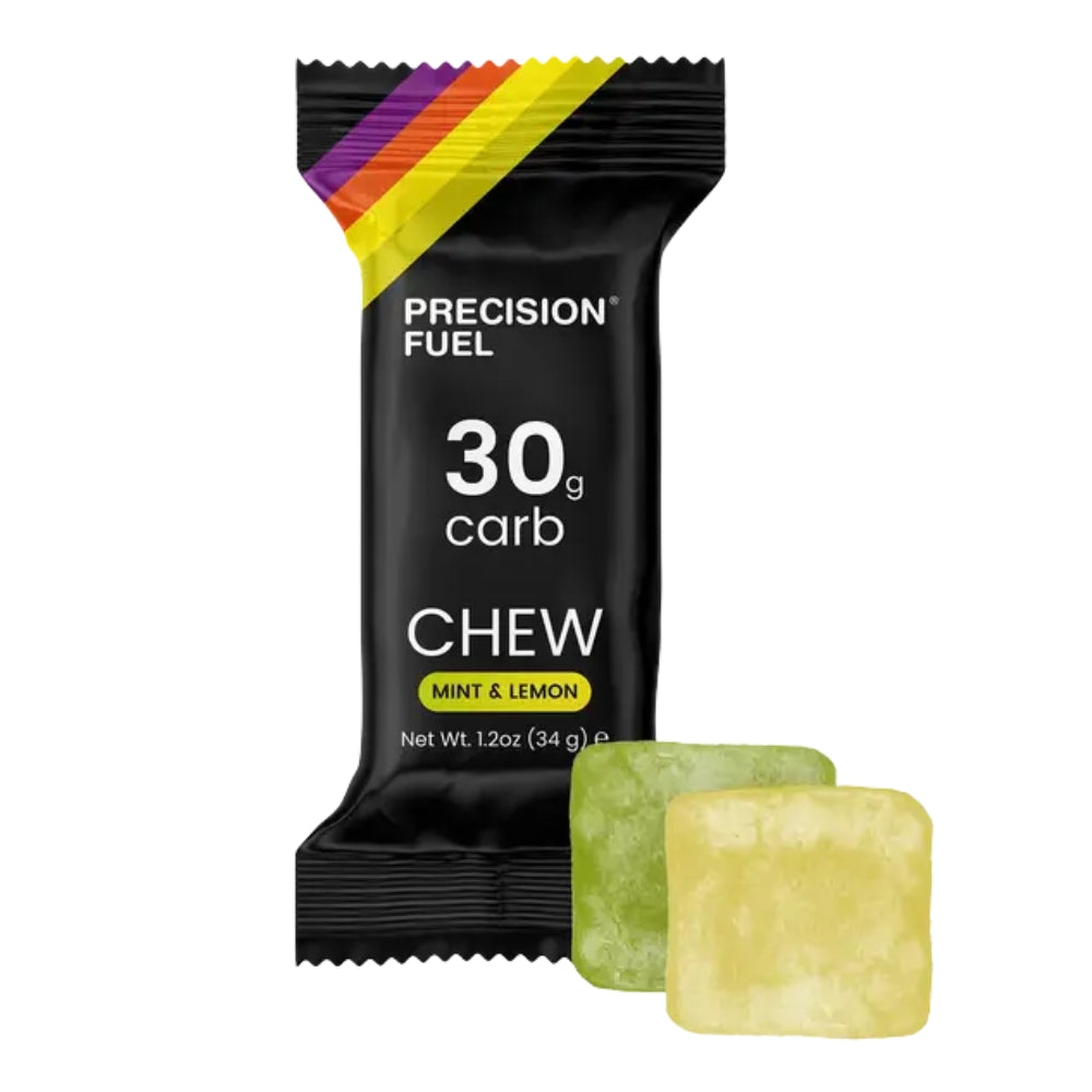 Precision Fuel 30 Chew Singles - BlackToe Running#flavour_mint-lemon