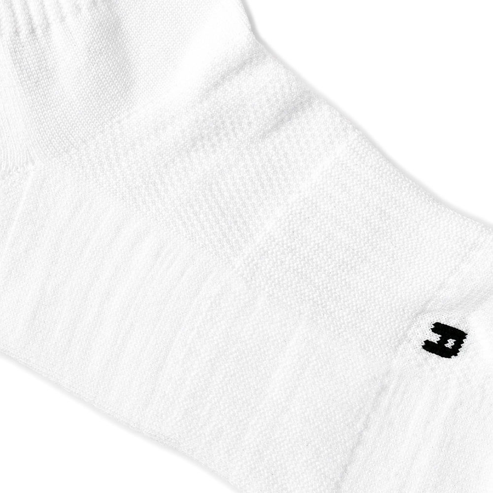 Pairr Giddy Up Comfort Performance Blend Quarter Sock 2-Pack - BlackToe Running#colour_giddy-up