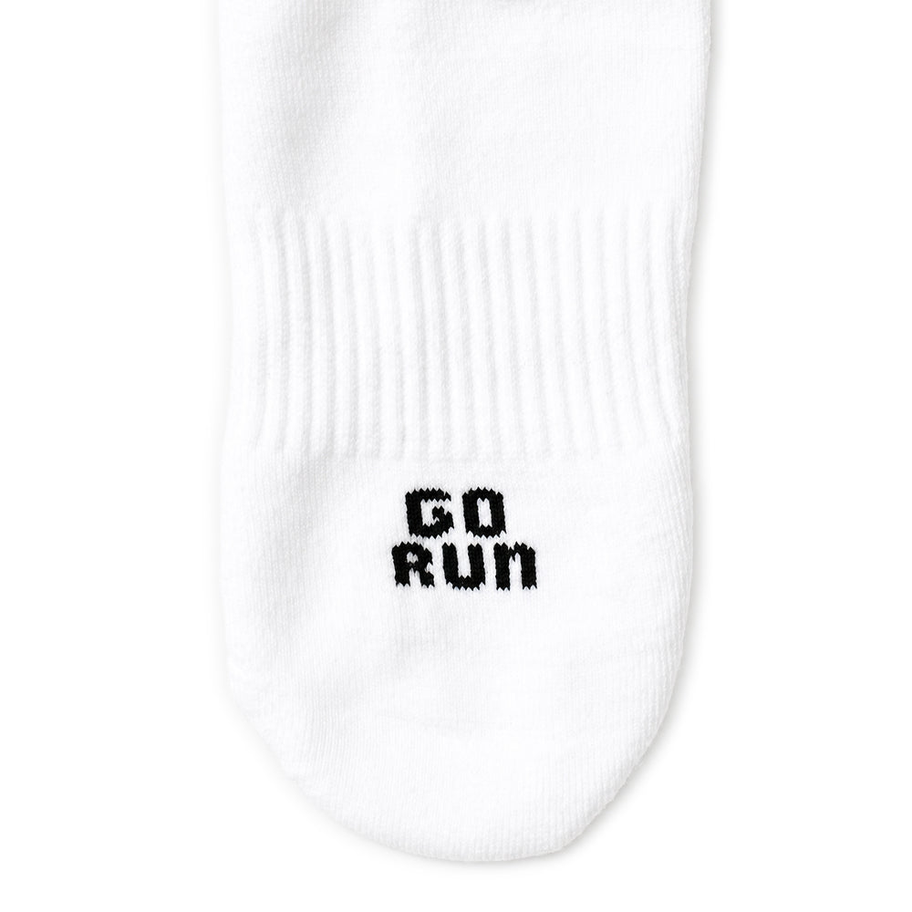 Pairr OG Comfort Performance Blend Quarter Sock 2-Pack - BlackToe Running#colour_og