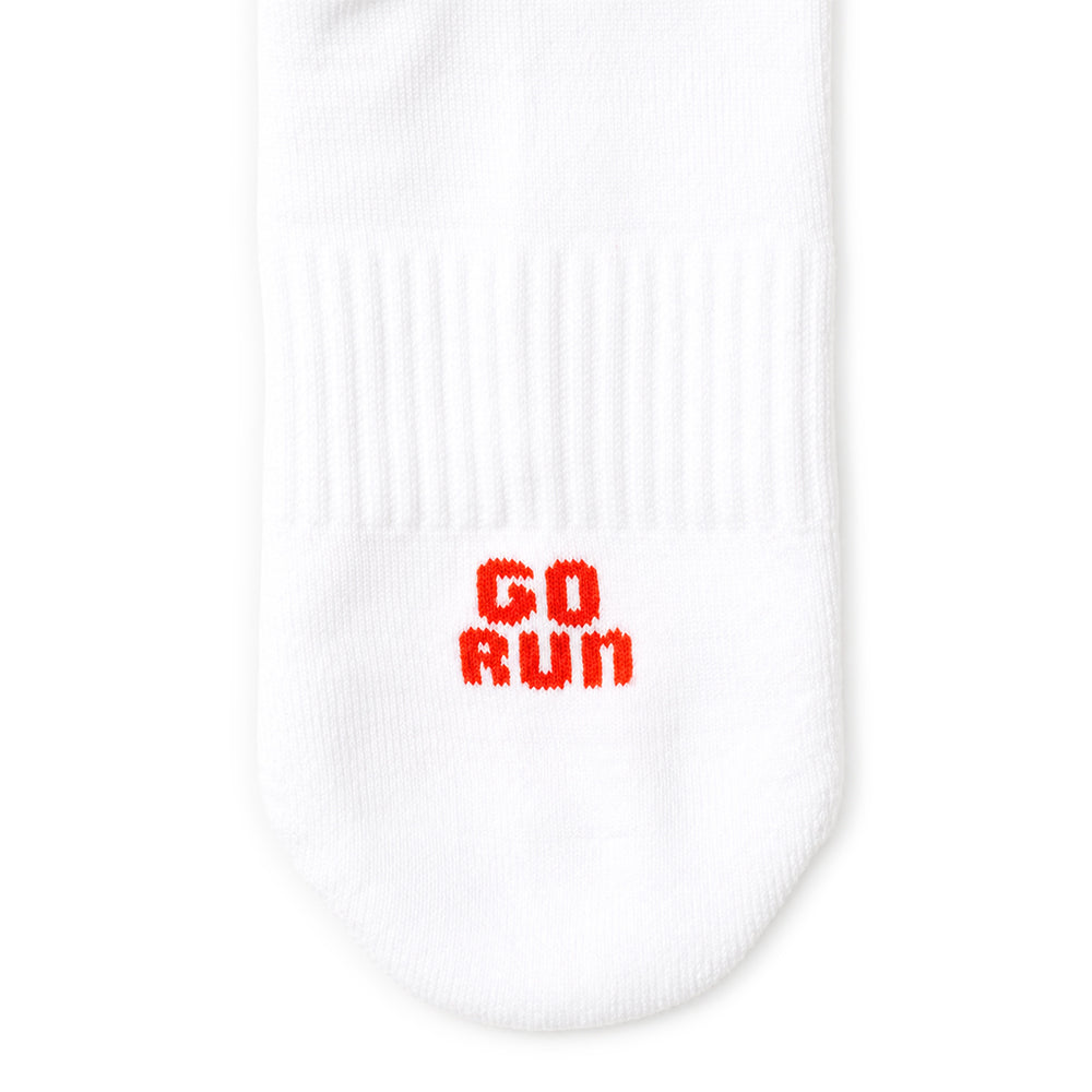 Pairr Spicy Comfort Performance Blend Quarter Sock 2-Pack - BlackToe Running#colour_spicy