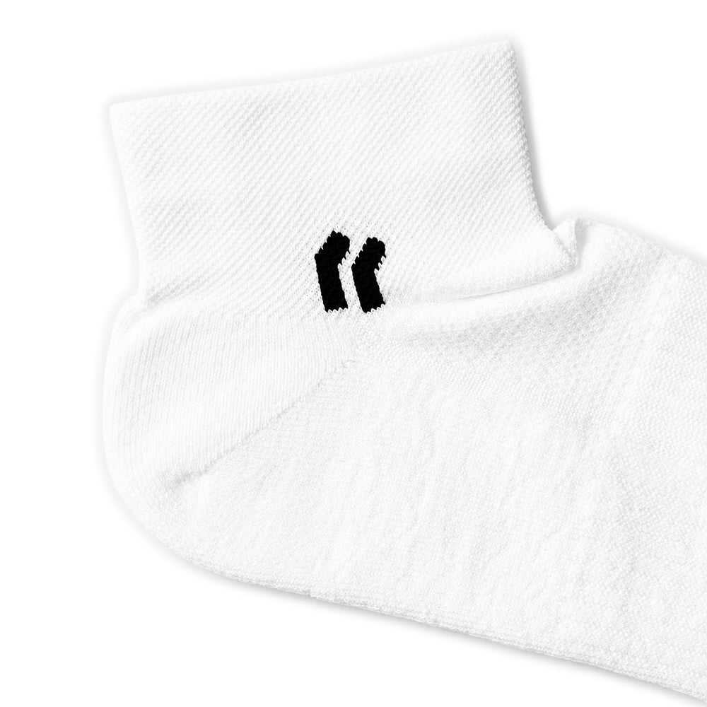 Pairr Stride Comfort Performance Blend Ankle Sock 2-Pack - BlackToe Running