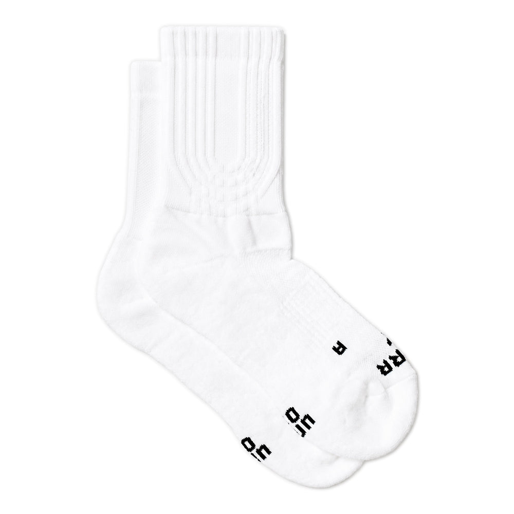 Pairr The 400 Cooling Performance Blend Crew Sock 2-Pack - BlackToe Running