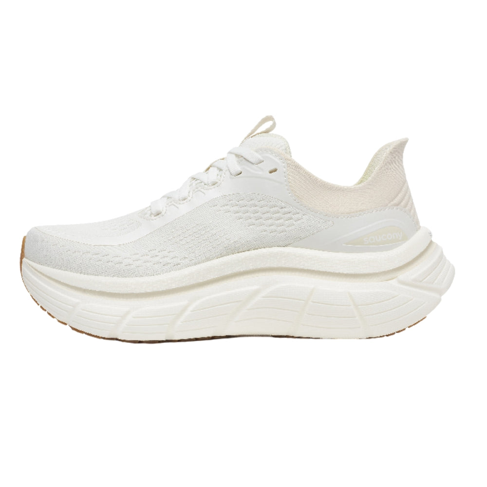 Saucony Women's Paramount Max - BlackToe Running#colour_ivory-gum