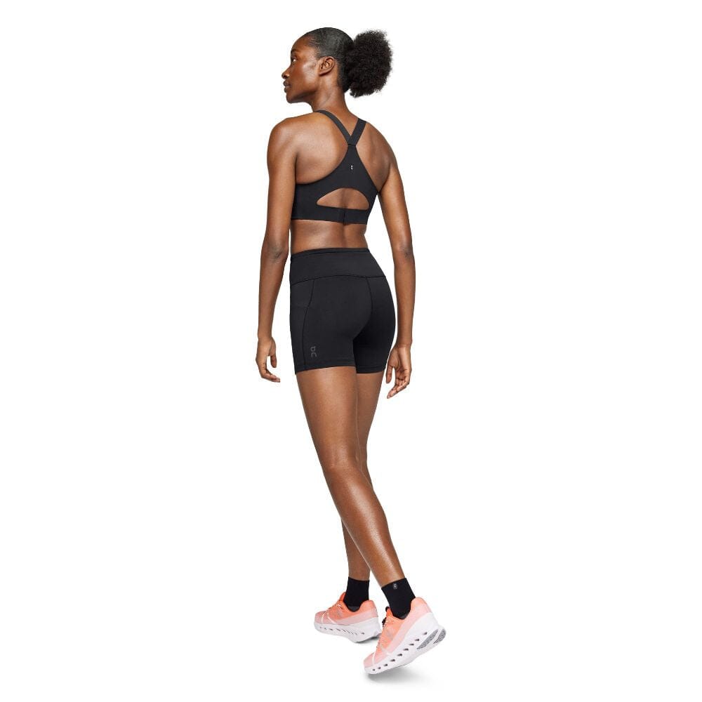 On Running Women's Performance Short Tights - BlackToe Running#colour_black
