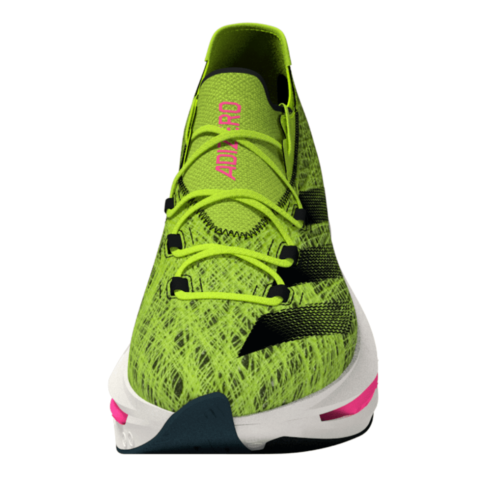 Adidas Adizero Prime X 2 Strung - BlackToe Running#colour_lucid-lemon-core-black-arctic-night