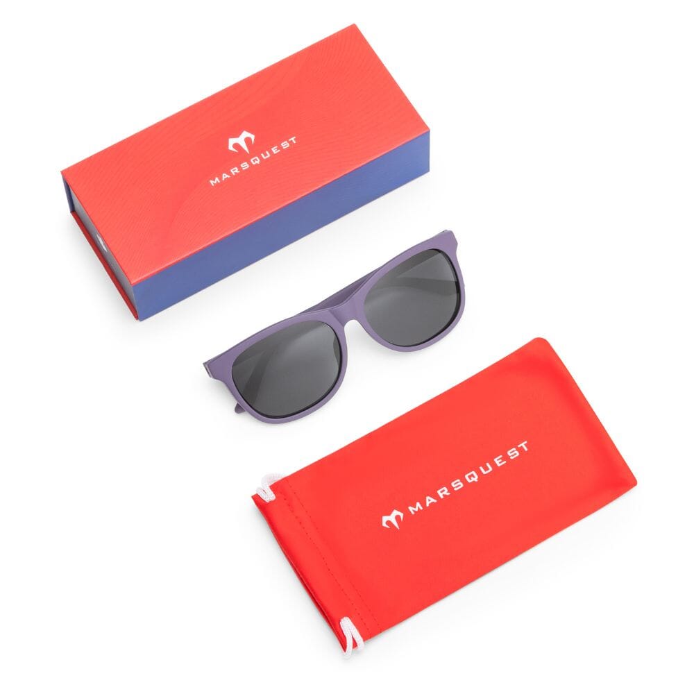 Marsquest Momentum Sunglasses - Purple & Charcoal - BlackToe Running