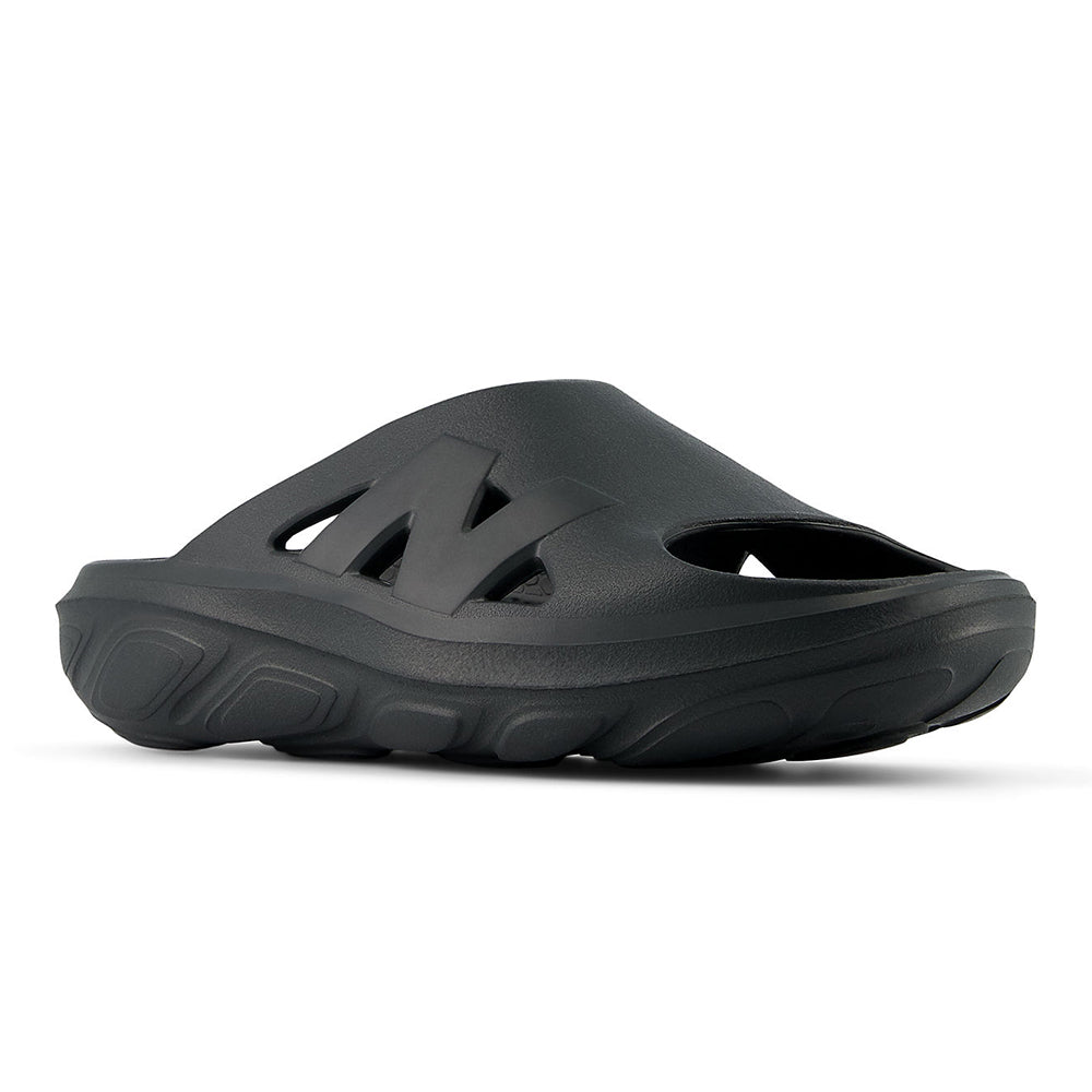 New Balance RCVRY Slide - BlackToe Running#colour_phantom-parchment