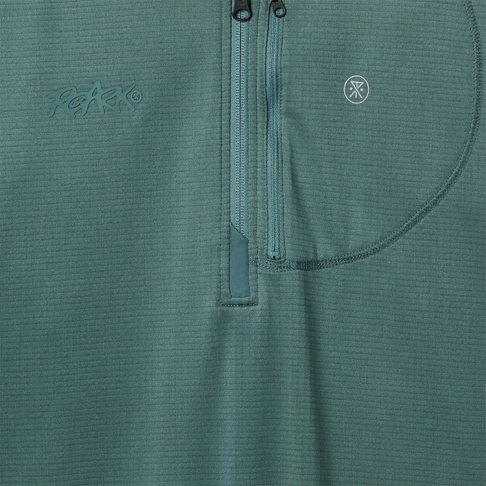 Roark Men's Grid Lock Fleece - BlackToe Running