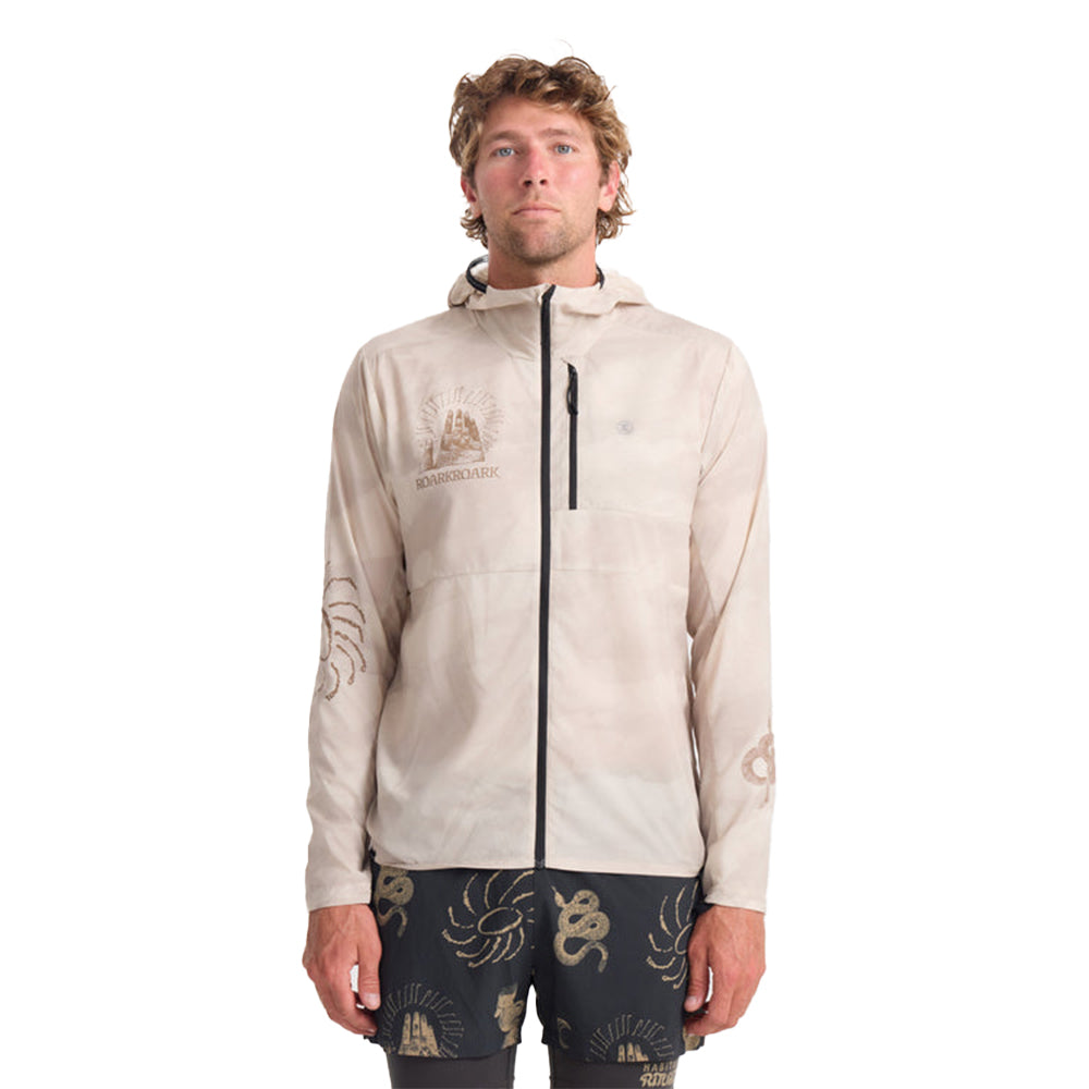 Roark Men's Secondwind 3.0 Jacket - BlackToe Running#colour_fossil