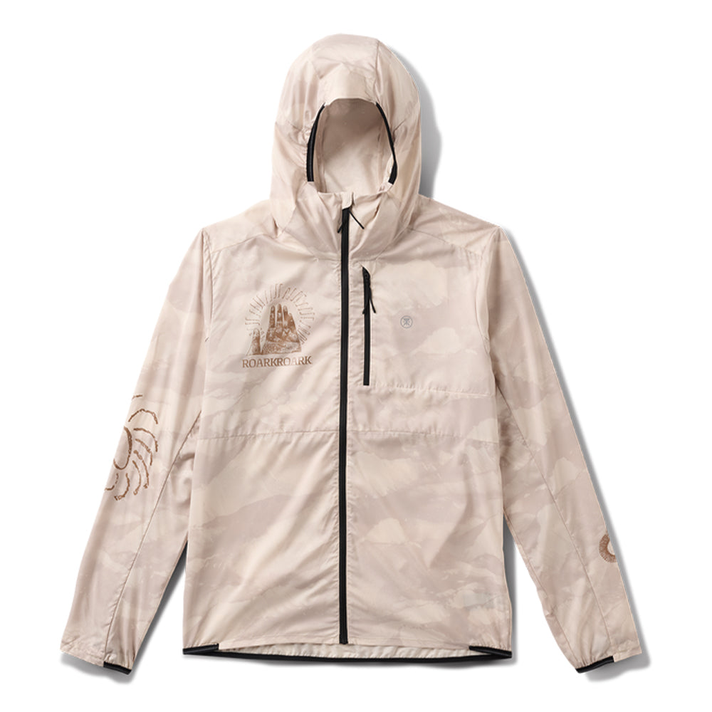 Roark Men's Secondwind 3.0 Jacket - BlackToe Running#colour_fossil