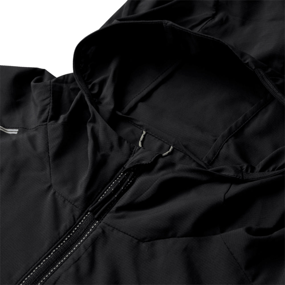 Roark Men's Second Wind Jacket - BlackToe Running#colour_black