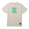 Roark Men's Mathis Core Short Sleeve - BlackToe Running#colour_almond-paste