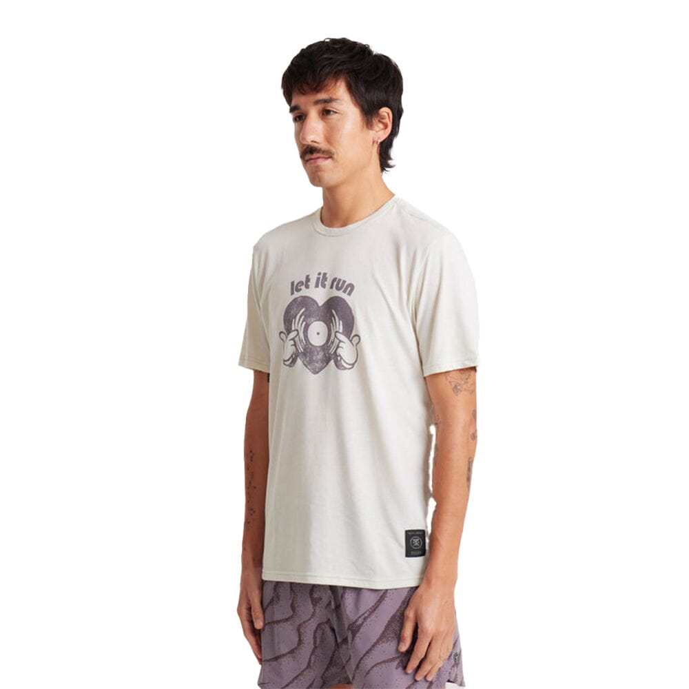 Roark Men's Mathis Core Short Sleeve - BlackToe Running#colour_ivory
