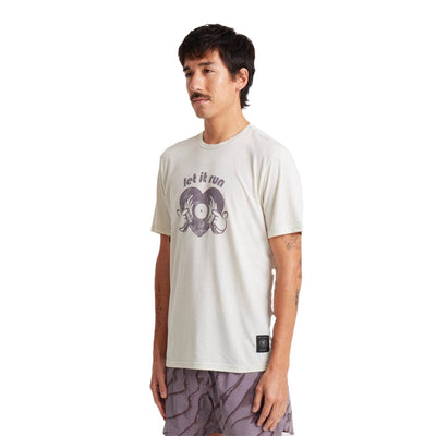 Roark Men's Mathis Core Short Sleeve - BlackToe Running#colour_ivory