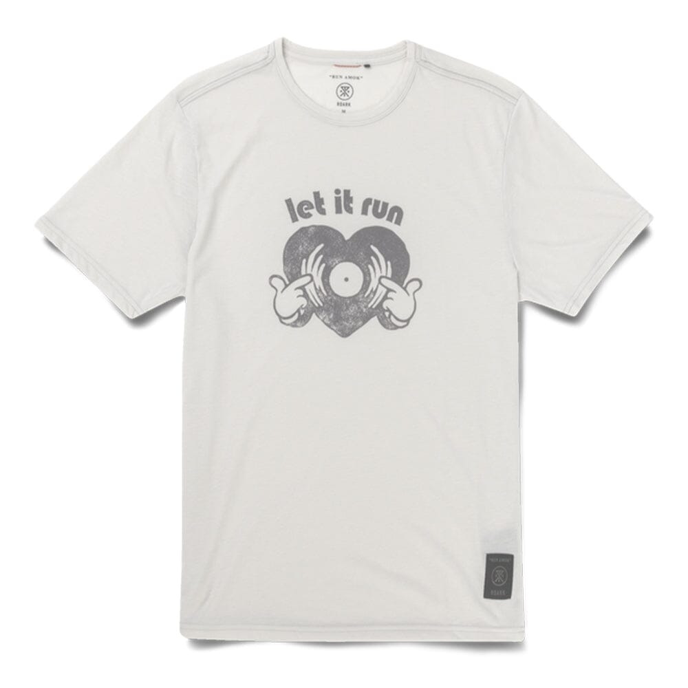 Roark Men's Mathis Core Short Sleeve - BlackToe Running#colour_ivory