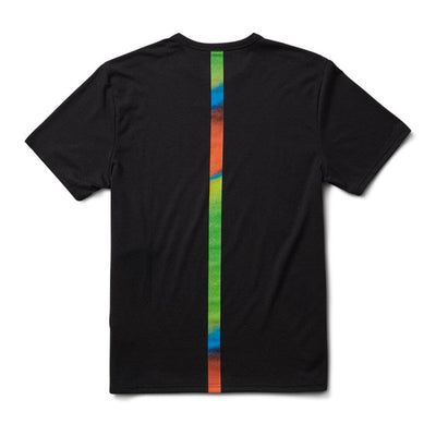 Roark Men's Mathis Core Short Sleeve - BlackToe Running#colour_time-drifter