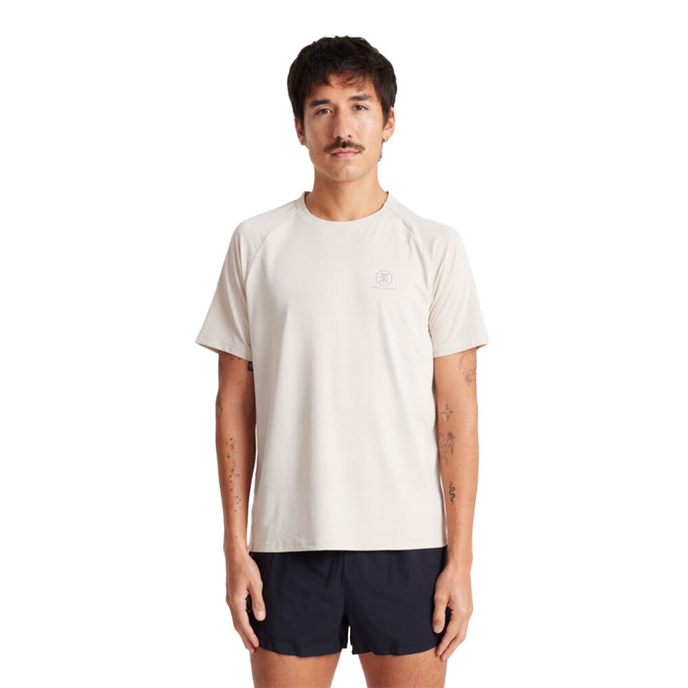 Roark Men's Alta Elite Short Sleeve Tee - BlackToe Running