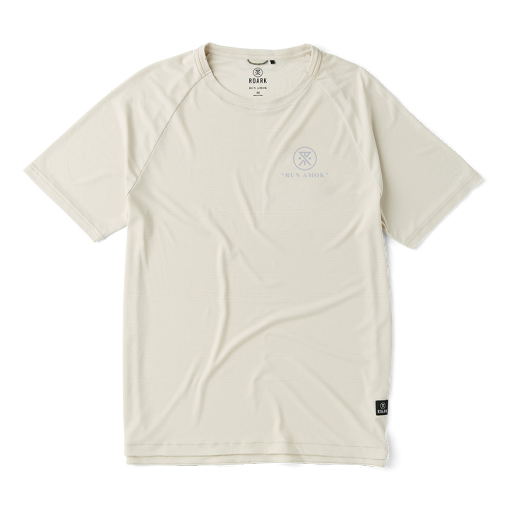Roark Men's Alta Elite Short Sleeve Tee - BlackToe Running#colour_moonstone-2