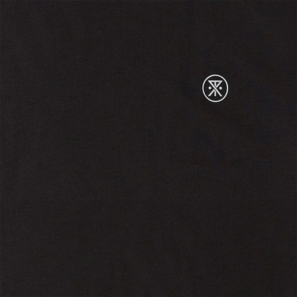 Roark Men's Mathis Active Core Tee - BlackToe Running#colour_black