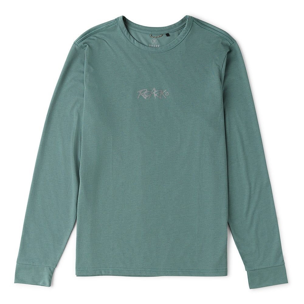 Roark Men's Mathis Active Long Sleeve - BlackToe Running