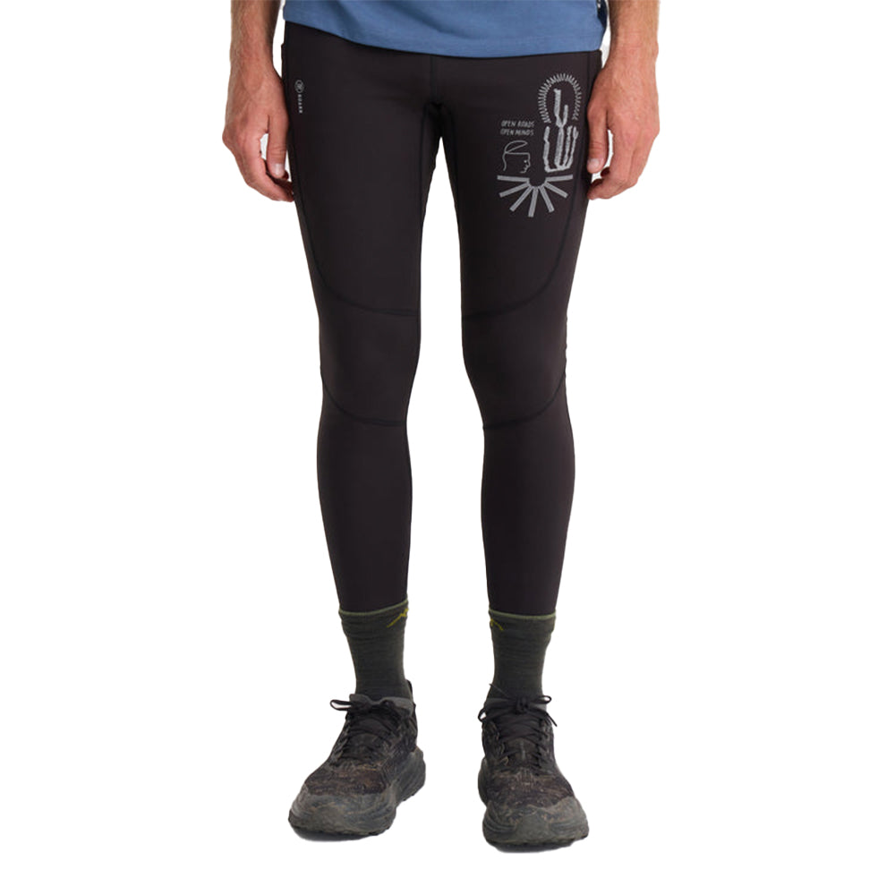 Roark Men's Elbert Tights - BlackToe Running#colour_black