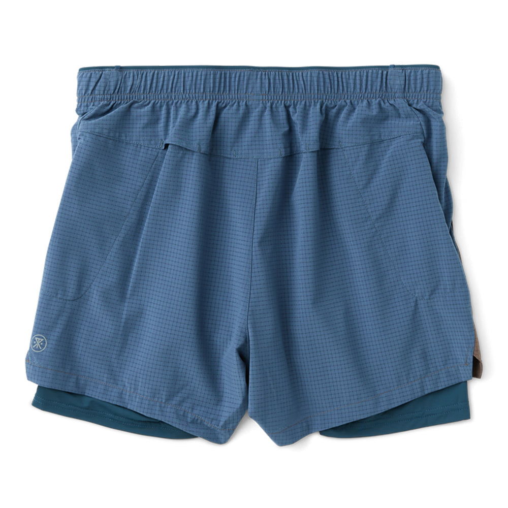 Roark Men's Bommer 3.5" Short - BlackToe Running#colour_faded-brown