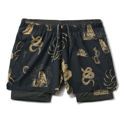 Roark Men's Bommer 3.5" Short - BlackToe Running#colour_onyx